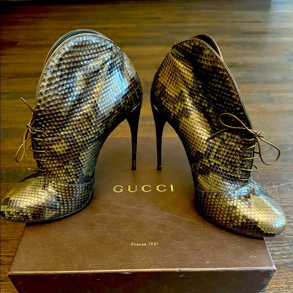 Gucci Lizzard booties (size 39) - Picture 3 of 7